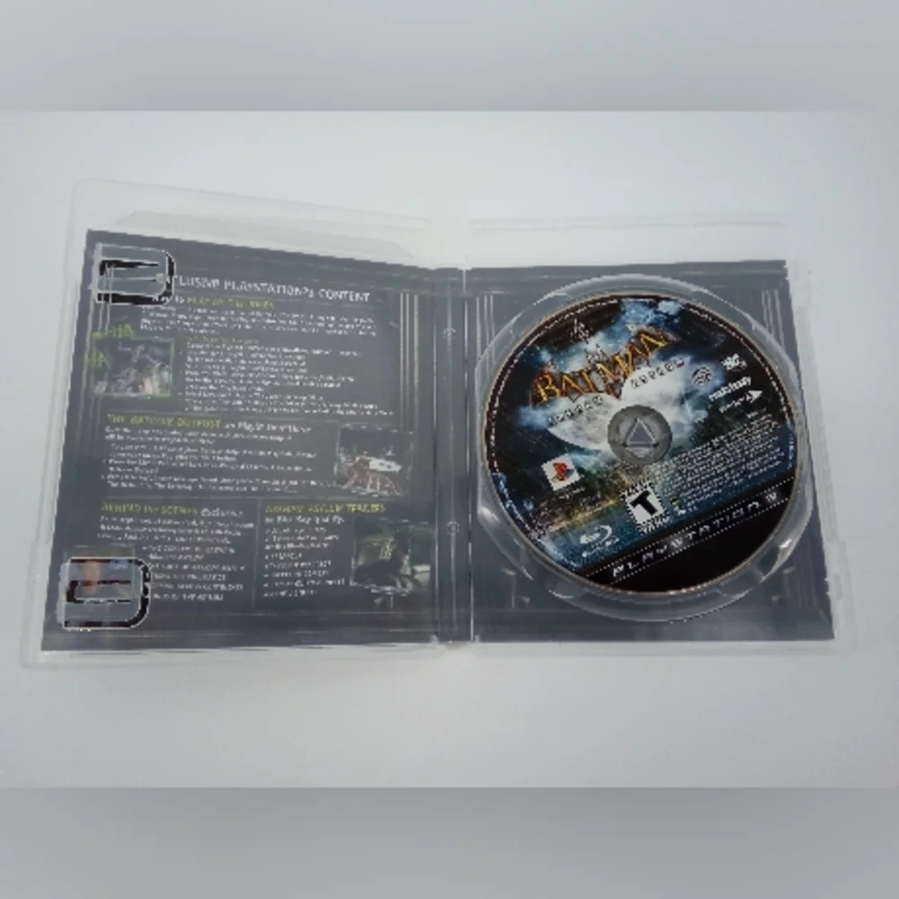 PS3 Batman Arkham Asylum Video Game Rocksteady Studios 2009 Playstation 3